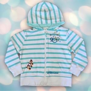 Authentic Disney World Youth Girl’s Zip Sweatshirt Hoodie Size XS